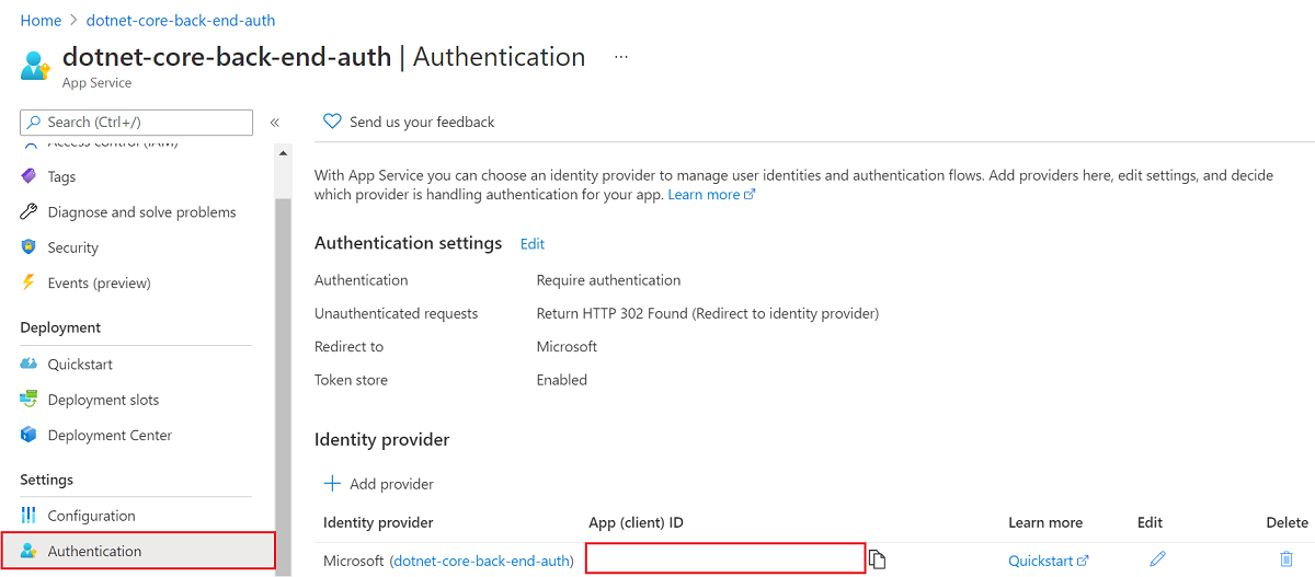 Screenshot of the Microsoft Entra Settings window showing the Microsoft Entra App, and the Microsoft Entra Applications window showing the Client ID to copy.