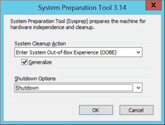 System Preparation Tool