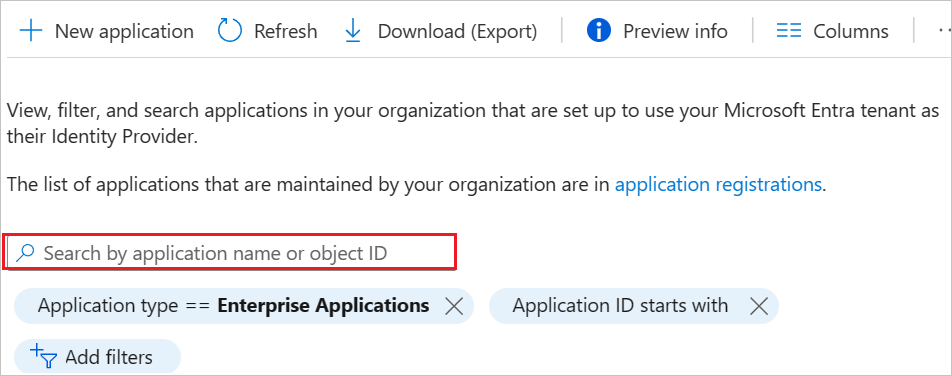 The Fortes Change Cloud link in the Applications list