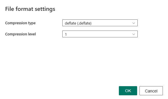 Screenshot showing Avro file format source.