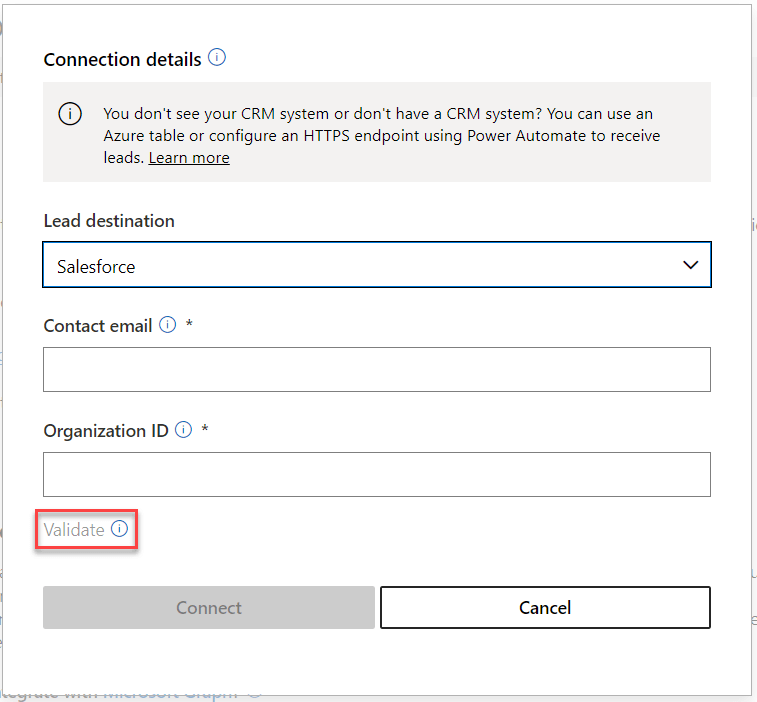 Screenshot of how to validate an offer by sending a test email with the Validate button highlighted.