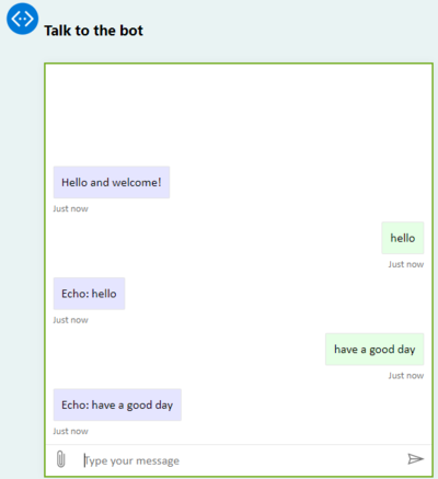 Web Chat client