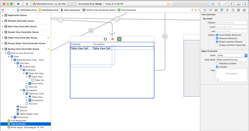 Selecting the Attribute Inspector