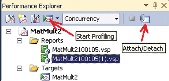 image: Profiling Controls of Performance Explorer