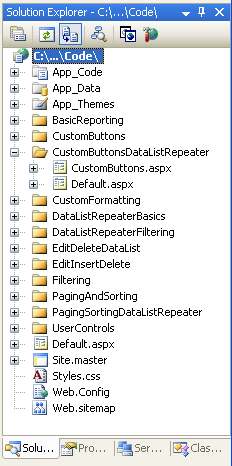 Přidání stránek ASP.NET pro kurzy k vlastním Buttons-Related