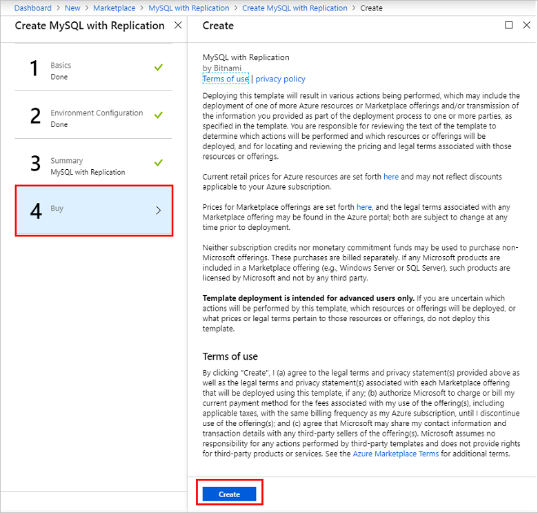 Koupit stránku – Vytvoření MySQL s replikací