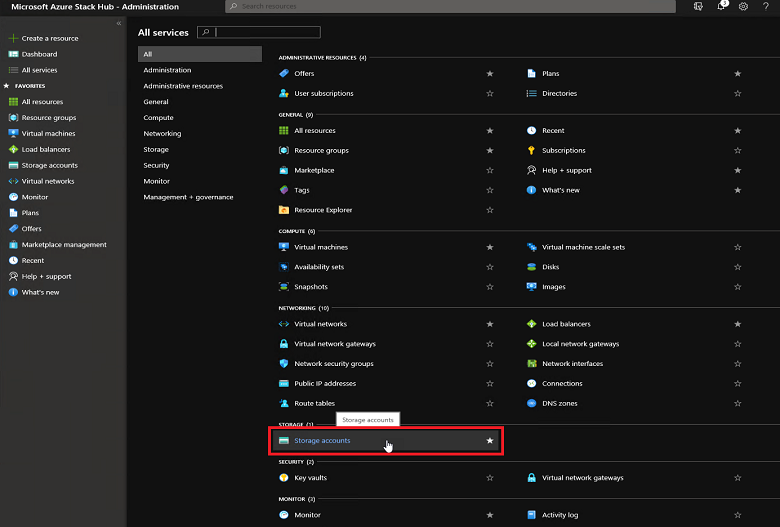 aktualizace služby Azure Stack Hub