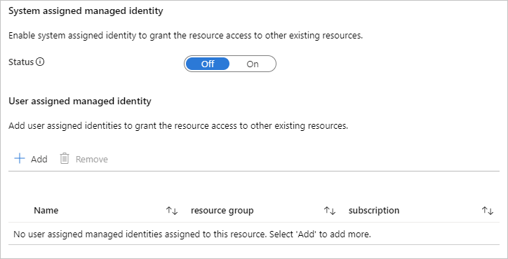 Microsoft.ManagedIdentity.IdentitySelector – první krok