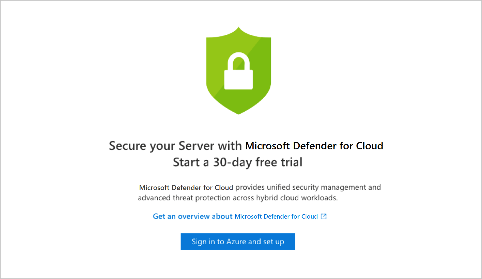 Onboarding rozšíření Windows Admin Center pro Defender pro cloud