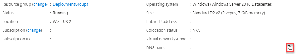 Nasazení SQL DNS do Azure