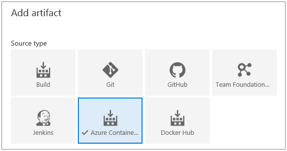 Azure Container Registry jako zdroj