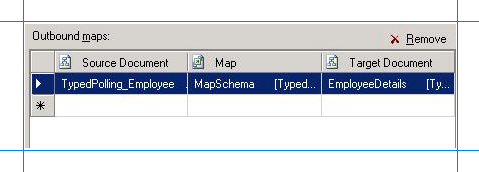 Configure outbound map on the FILE send port