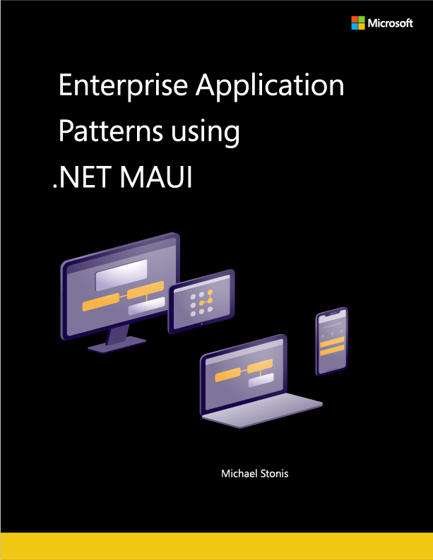 obrázek na obálce Enterprise Application Patterns Using .NET MAUI