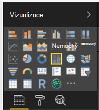 Vizualizace mapy stromové struktury Power BI