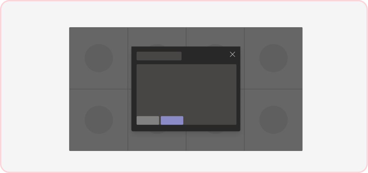 Example showing how you shouldn't left align primary controls.