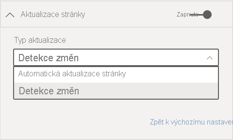 Karta detekce změn