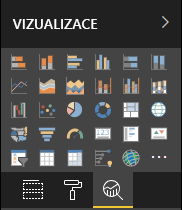 Screenshot of the Analytics pane in the Visualizations section.