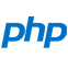 Tento obrázek znázorňuje logo PHP.