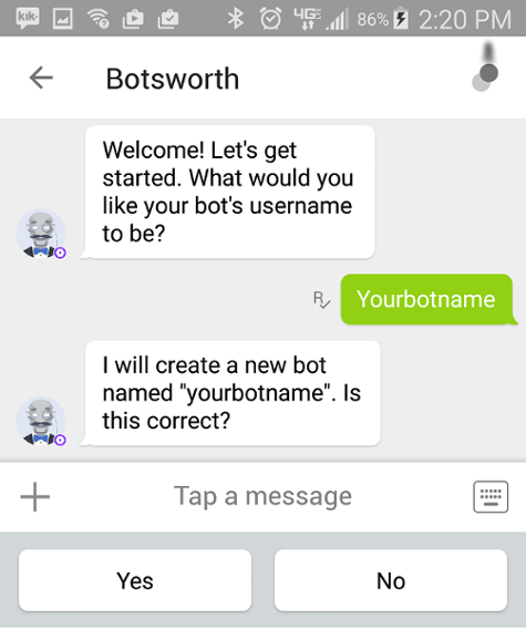 Set up bot