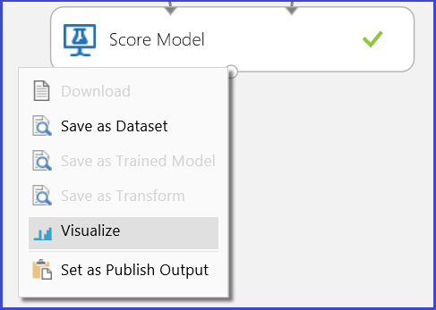 Modul určení skóre modelu