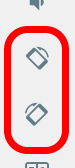 Rotate buttons in the emulator tools