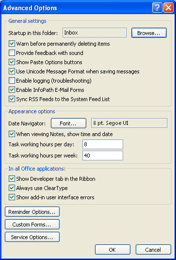 Reporting Ribbon markup errors