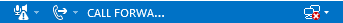 Lync VDI icon showing successful pairing