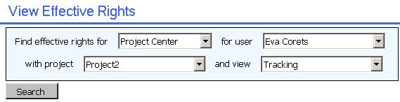 View Effective Rights - configuration number 3