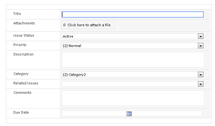 InfoPath list form