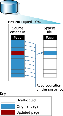 Copy-on-write operation