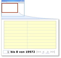 Verwenden des TemplatePagerField-Objekts