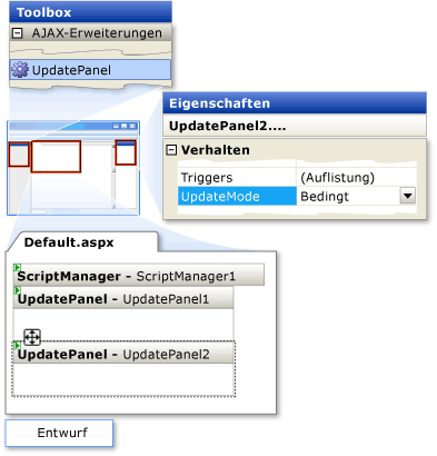 UpdatePanel-Lernprogramm