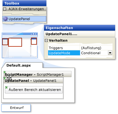 UpdatePanel-Lernprogramm