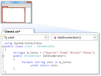 Bild zur farblichen Kennzeichnung von Code