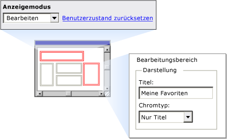 Bildschirmabbildung zur exemplarischen Vorgehensweise VS-Web Parts 3