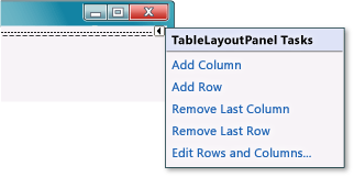 Úlohy třídy TableLayoutPanel