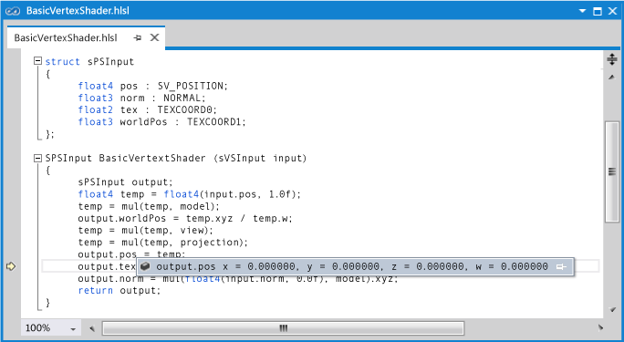 Hodnota "output.pos" byl vynulován.