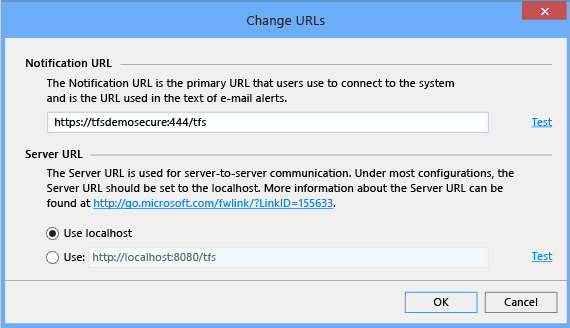 Zadejte adresu HTTPS, server a port