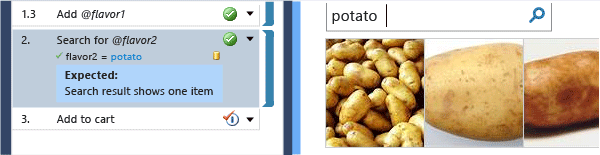 Parametry jsou označeny, když je zadáváte.