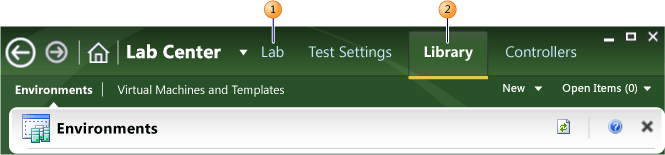 Karty Lab Správa testovacího prostředí a knihovny