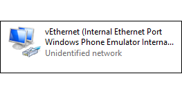 Virtual Adapter used by Hyper-V