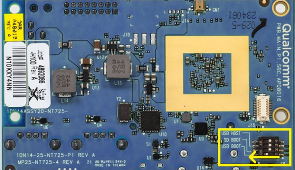 Dragonboard Dipswitch