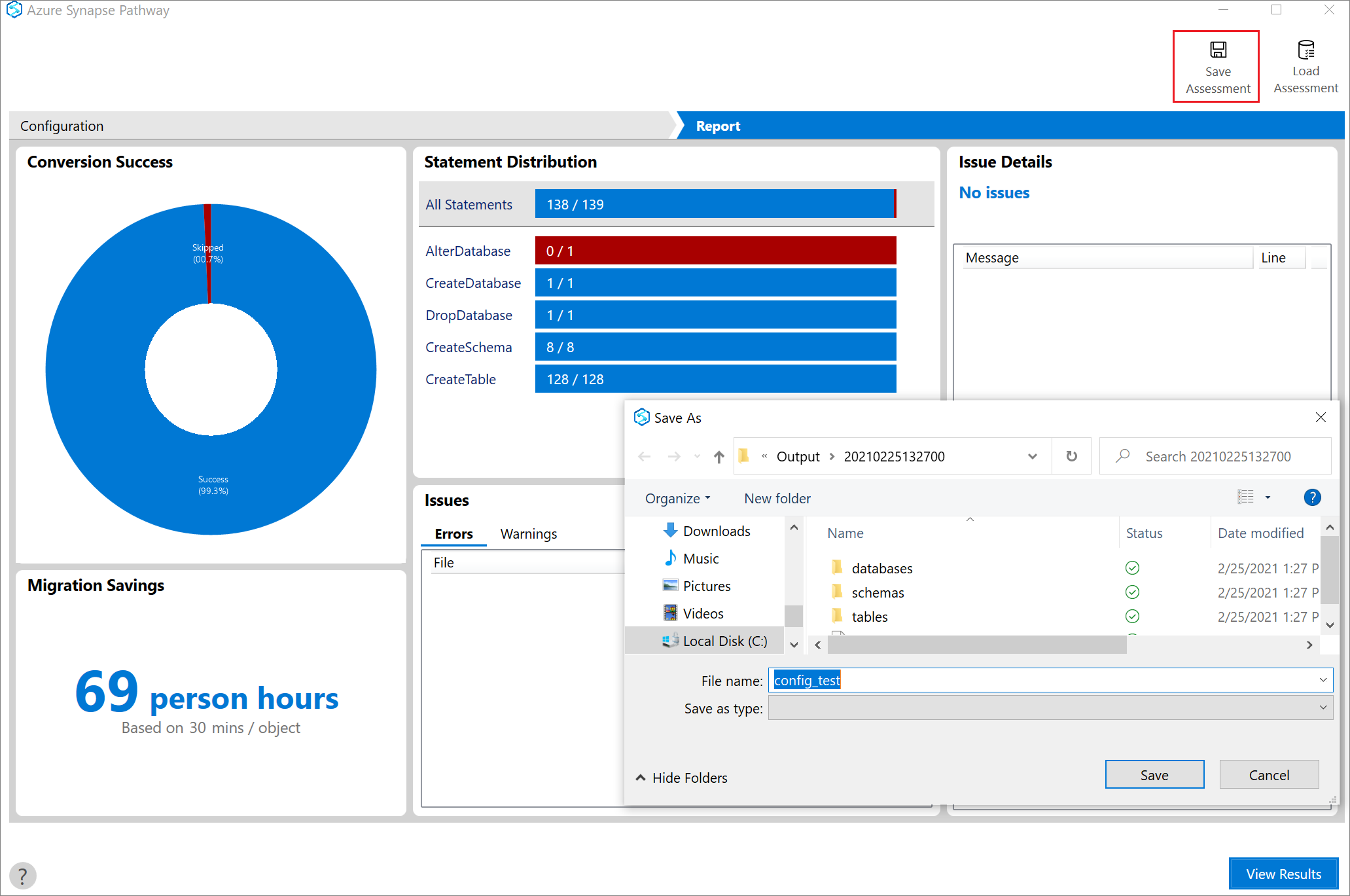 Azure Synapse Pathway assessment.