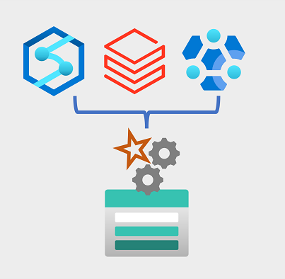 Diagram služby Azure Data Lake Storage Gen2, ke které se přistupuje z Azure Synapse Analytics, Azure Databricks a Azure HDInsight