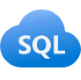 Obrazovka s logem Azure SQL