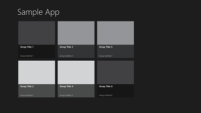 Grid view control