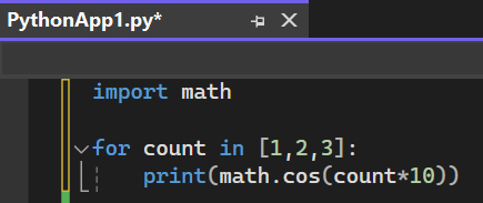 Screenshot that shows the results of using the Remove all unused imports command in Visual Studio 2022.