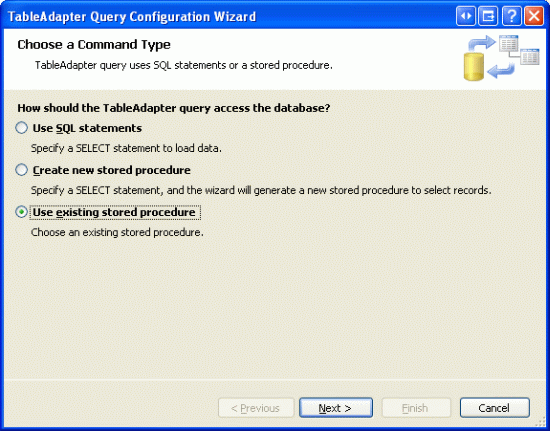 Create the DAL Method Using an Existing Stored Procedure