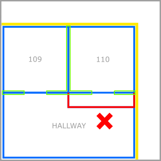 Example of overlapping units