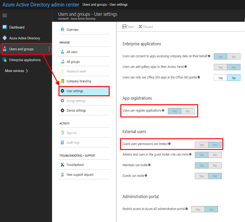 Microsoft Entra ID Admin Center